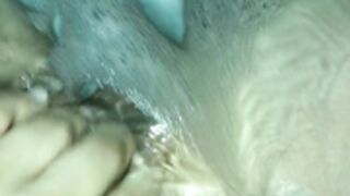 Rita Faltoyano OF Relaxing in the bathtube