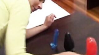Mora Leon anal dildos