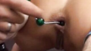 Mora Leon anal dildos