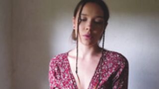 Kate Kuray CIM in an abandoned house