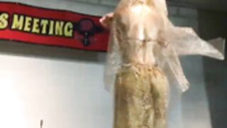 Golden Asian Belly Dancer