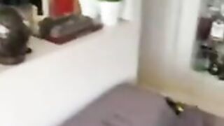 Strapon lesbian mirror