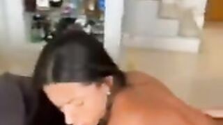 Strapon lesbian mirror