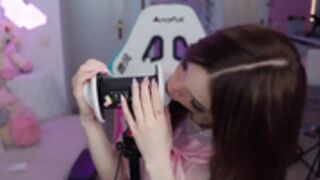 Alice Delish ear licking ASMR