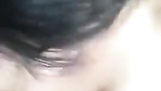 Big Eyes Asian Girl Blowjob