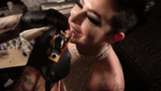 Adriana Lynn Tattoos Herself Before Fucking Sascha 2