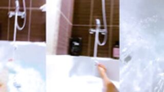 Young hooker Nyusha gets her triple video feature