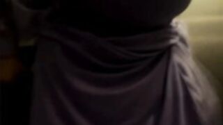 Alisoncraft showing off in the toilet