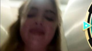 Alisoncraft showing off in the toilet