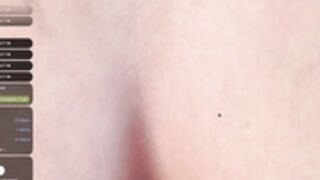 mishamalhotra oilling and pinching her boobies