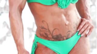 Hercules' daughter flexes her muscles