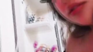 slut orgasm at window