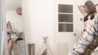 Mrandmissgrey497 trying on clothes 1