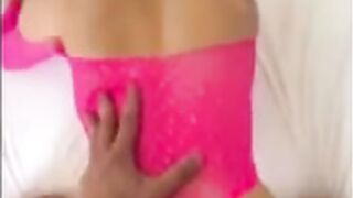 Astrid wett pov pink jumpsuit