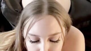 Jane Lucier dildo blowjob