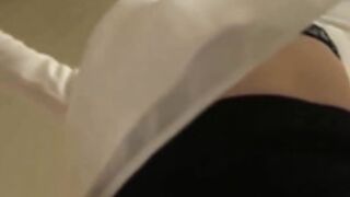 Japanese haircut downblouse