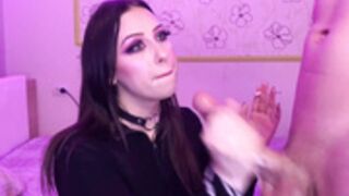 snowyphoenix - really messy blowjob again
