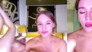 Baby Danta Delivers her Pleasure in RGO's Triple vid