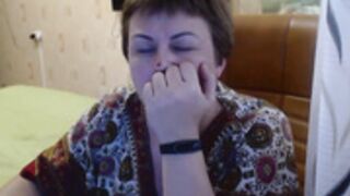 Granny webcam masturbate