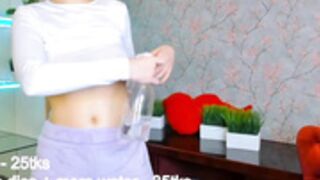 Joyce_Coy see thru wet shirt