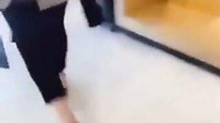 Gorgeous Blonde Stripping and materbating