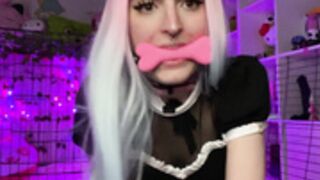 meido_moon spank (weird puppy fetish)