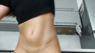 Candymini; Hot chick on cumshow; Rec.- 2021-08-19