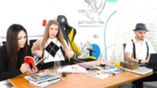 Anabel2054 - Eva Chloe Michel with Boss as teacher