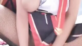 Rosaria Genshin Cosplay