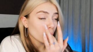EmitaAnila1 tease sucking finger