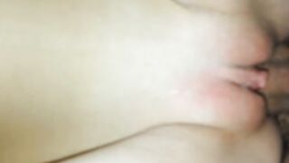 Tight teen taking it deep