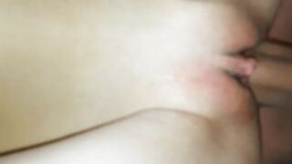 Tight teen taking it deep