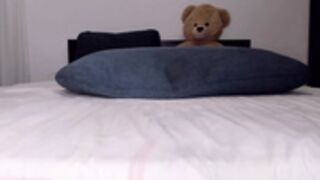 Lia_Hetty Domi on couch in stockings