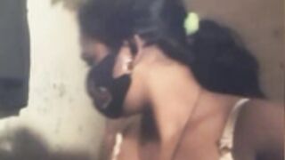 Anjel-Lila showing armpits hair