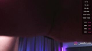 Kari 220715 1315 Lush-Strip&DoggyPose