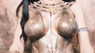 Intraventus Kind of Fucks Herself Cosplaying The Mummy