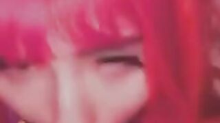 Head From A Pink Hair TikTok E-Girl