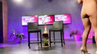 BTS: Eila and Frankie are wearing a butt plug