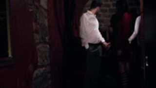 The Hot Cecilia Enjoys The Swinger Clubs GloryHole