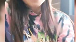 Nicolelabelle tits flashing in public