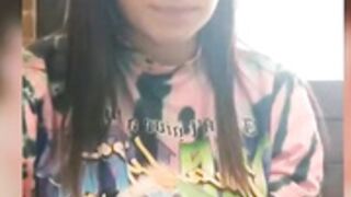 Nicolelabelle tits flashing in public