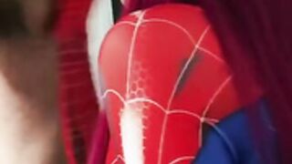 Hailey Queen {Blowjob Spiderman}