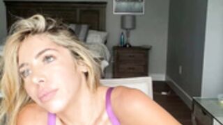 Emmy Corinne Honey Birdette lingerie try-on