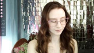 hey_marusya russian nerd slut in stockings dildo play 2