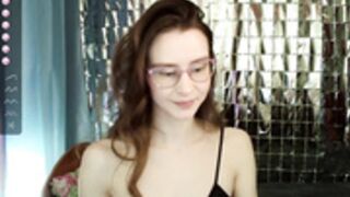 hey_marusya russian nerd slut in stockings dildo play 2