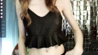 hey_marusya russian nerd slut in stockings dildo play 2