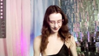 hey_marusya russian nerd slut in stockings dildo play 5