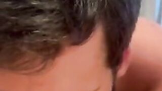 Loirinha brasileira dando gostoso