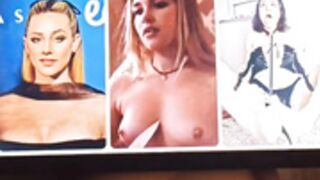 Celebrities AssToy Cumtribute
