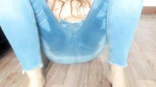 hiddendana Wet Jeans